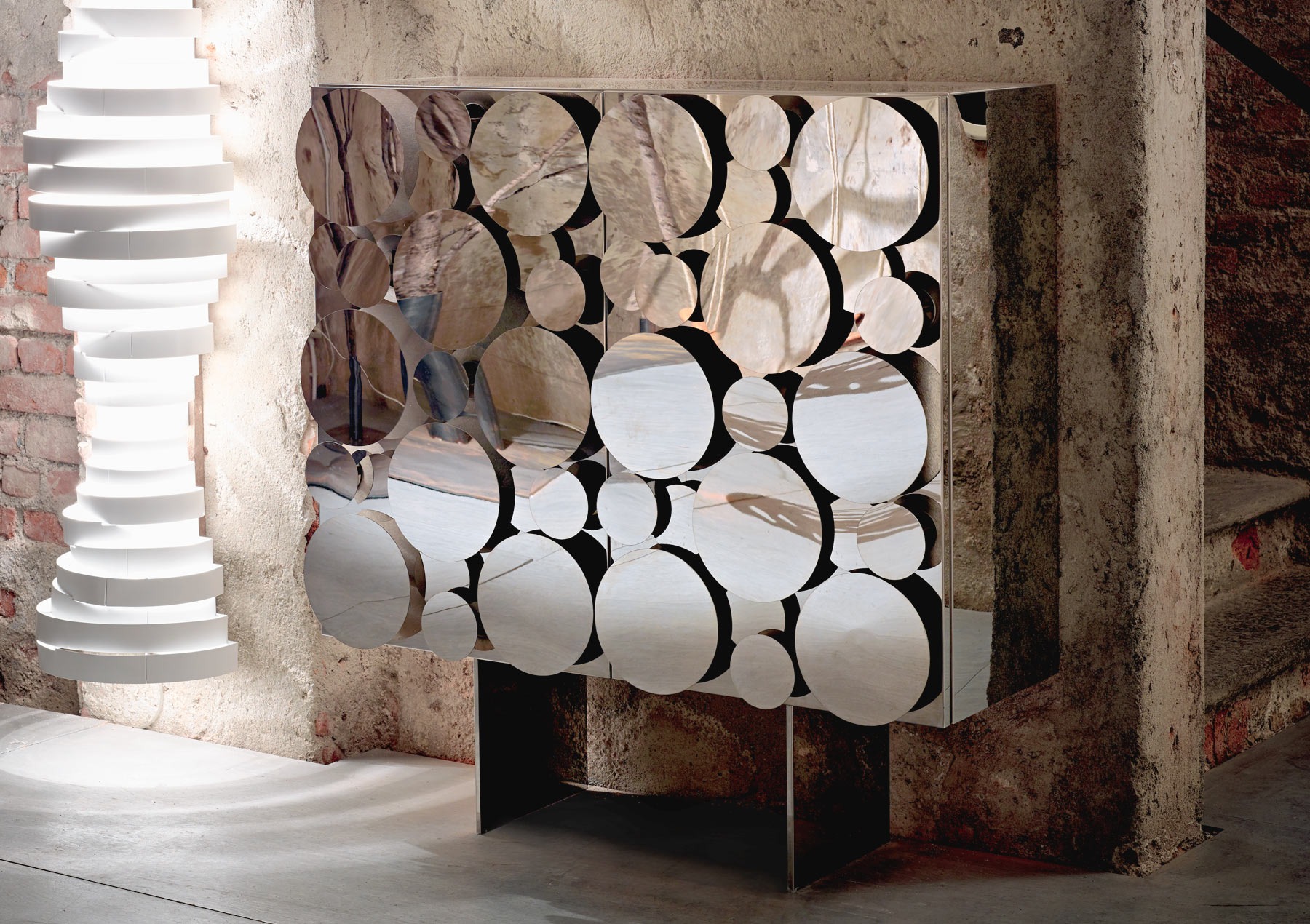 Elevate your space with "Noddy" containers from Opinion Ciatti. This contemporary Italian collection combines wood and leather for Birmingham interiors.