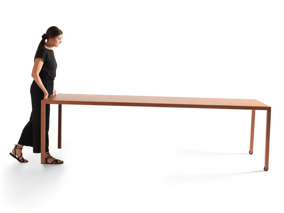 Luxury contemporary Herclino coffee table by Lapo Ciatti for Opinion Ciatti, high-end Italian design for Troy, Michigan.