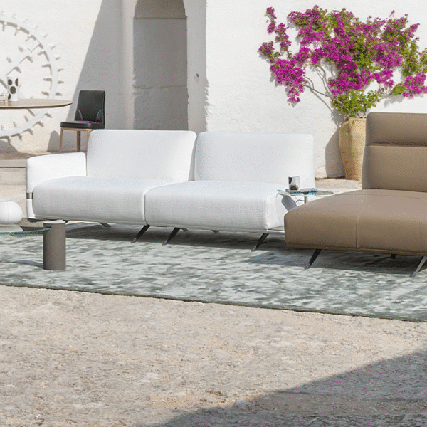 Modern Pablo sofa by Natuzzi, high-end Italian design for Birmingham, Michigan.