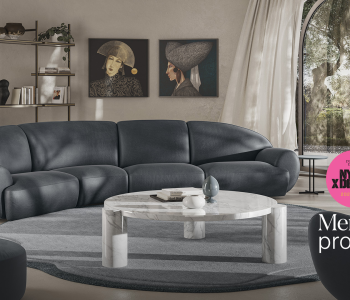 Modern Memoria Project by Natuzzi, high-end Italian furniture for Royal Oak, Michigan.