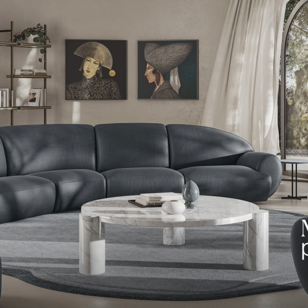 Modern Memoria Project by Natuzzi, high-end Italian furniture for Royal Oak, Michigan.