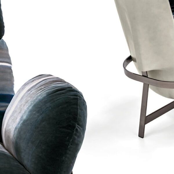 “Jupiter Lite sofa by Arketipo with slim modular design at Royal Oak showroom”