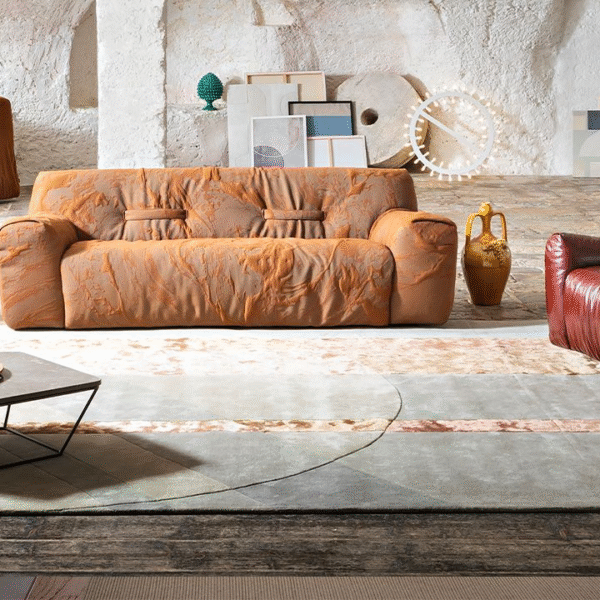 Modern Argo sofa by Natuzzi, high-end Italian design for Royal Oak, Michigan.