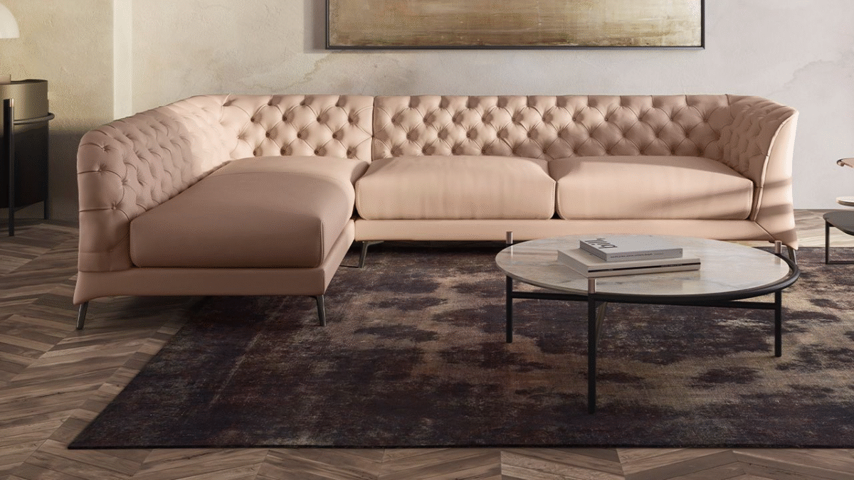Modern The Ladder bookcase by Natuzzi, high-end Italian design for Royal Oak, Michigan.