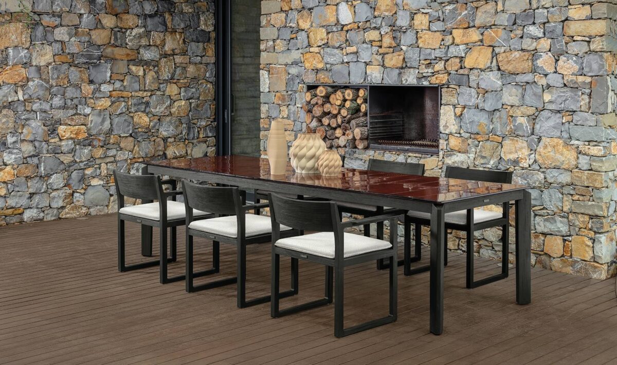 High‑end Thea Dining Armchair by Talentispa luxury Italian seating Birmingham MI showroom