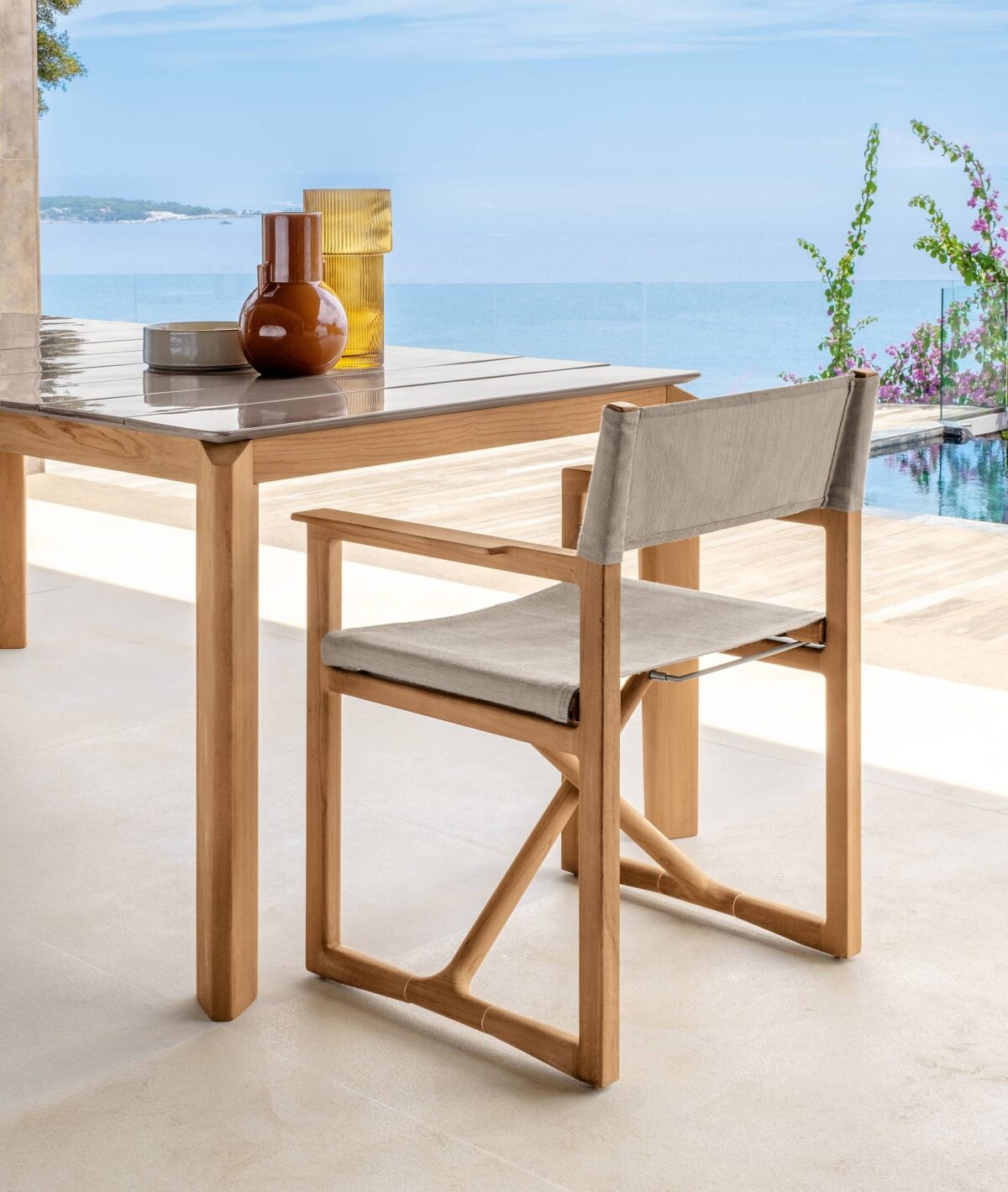 High‑end Thea Director Chair by Talentispa luxury Italian seating Birmingham MI showroom