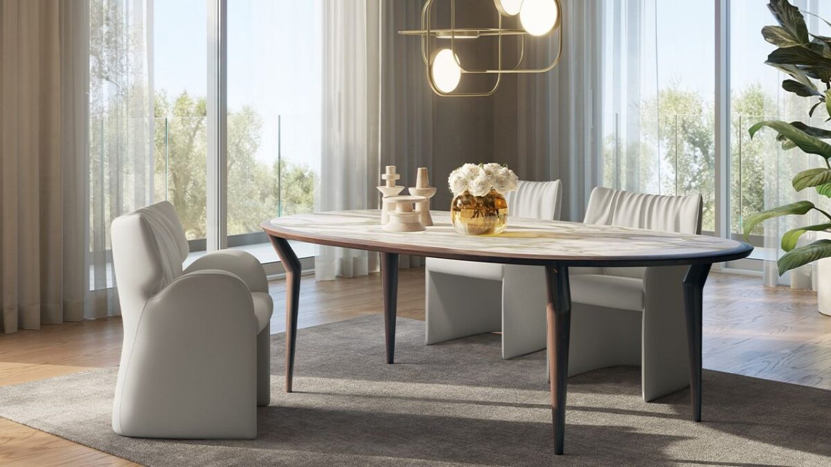 Modern Gutta sofa by Mauro Lipparini for Natuzzi Italia, high-end Italian design for Royal Oak, Michigan.
