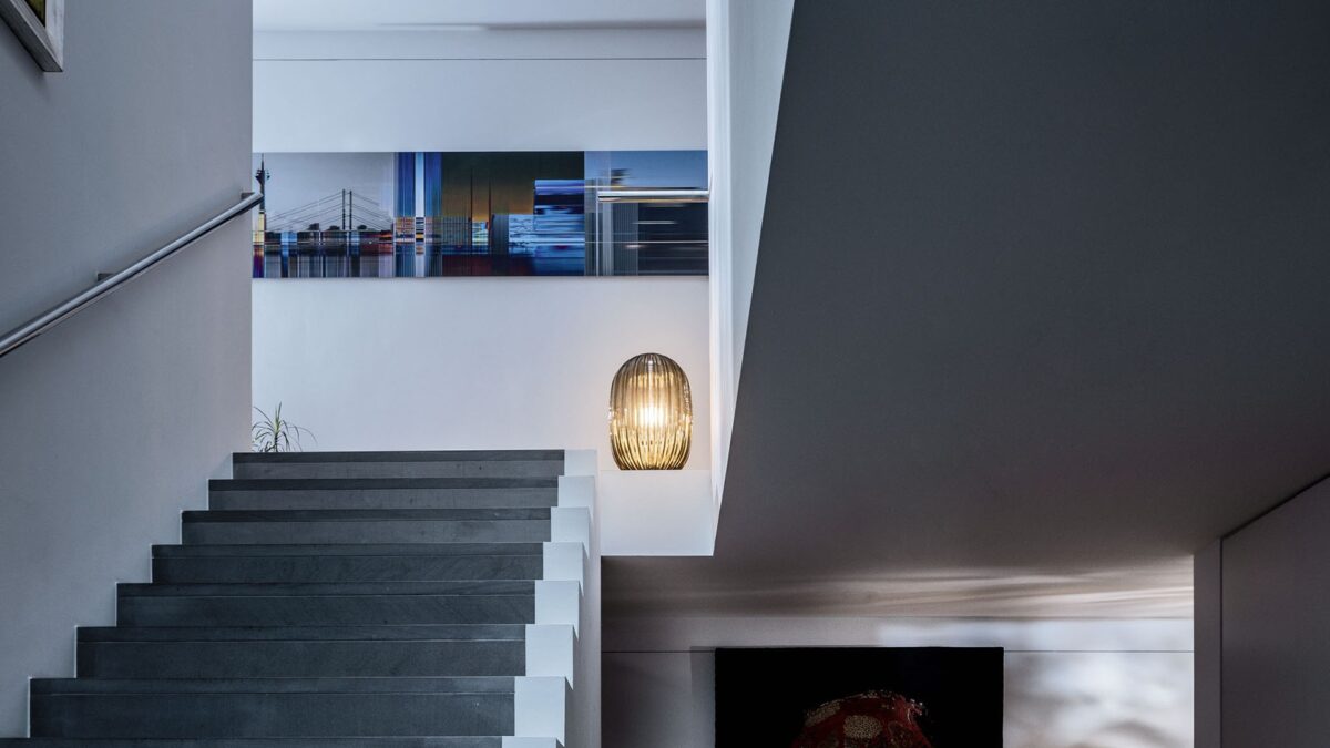 Plass by Foscarini, modern lighting for Royal Oak, Michigan interiors.