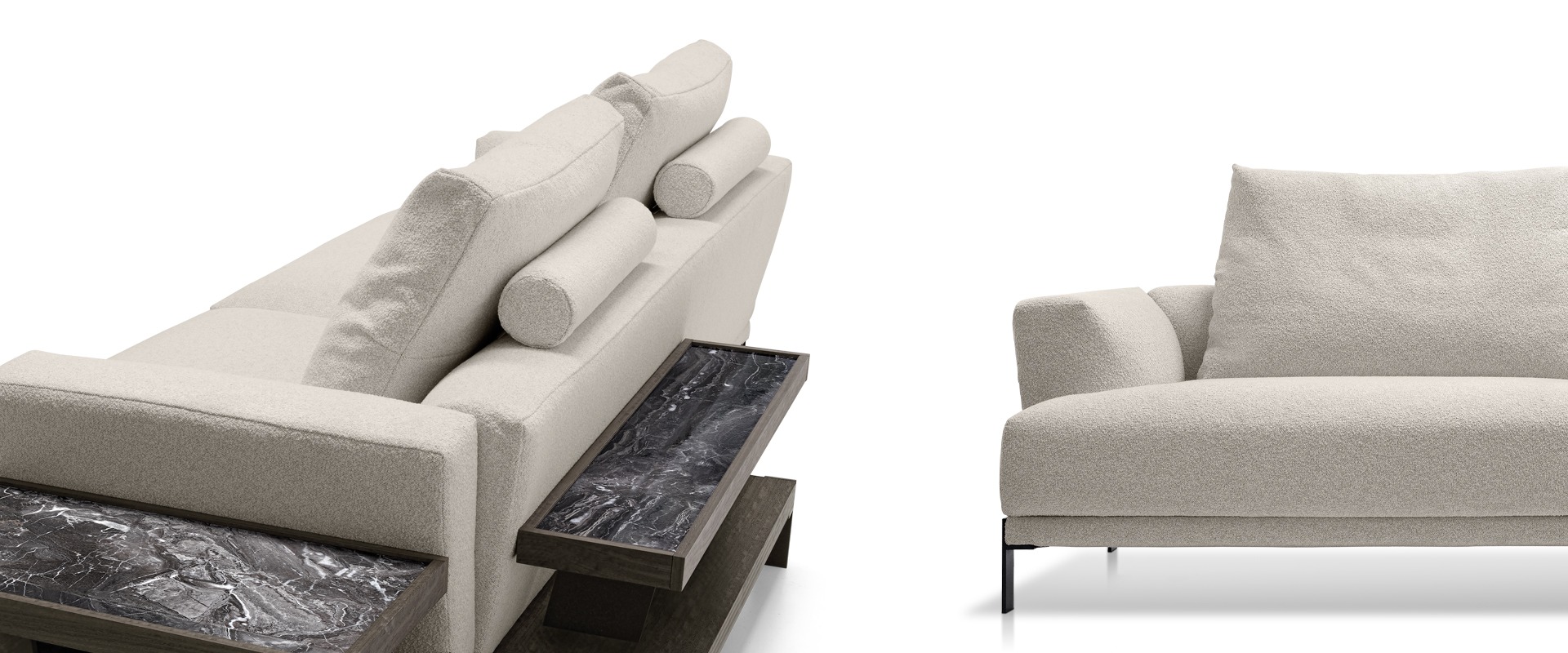 That’s Life sofa by Arketipo with luxurious deep seating and Italian design