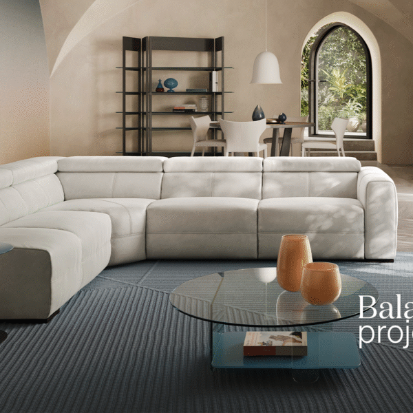 Luxury contemporary Balance Project by Natuzzi, a high-end Italian furniture collection for Birmingham, Michigan.