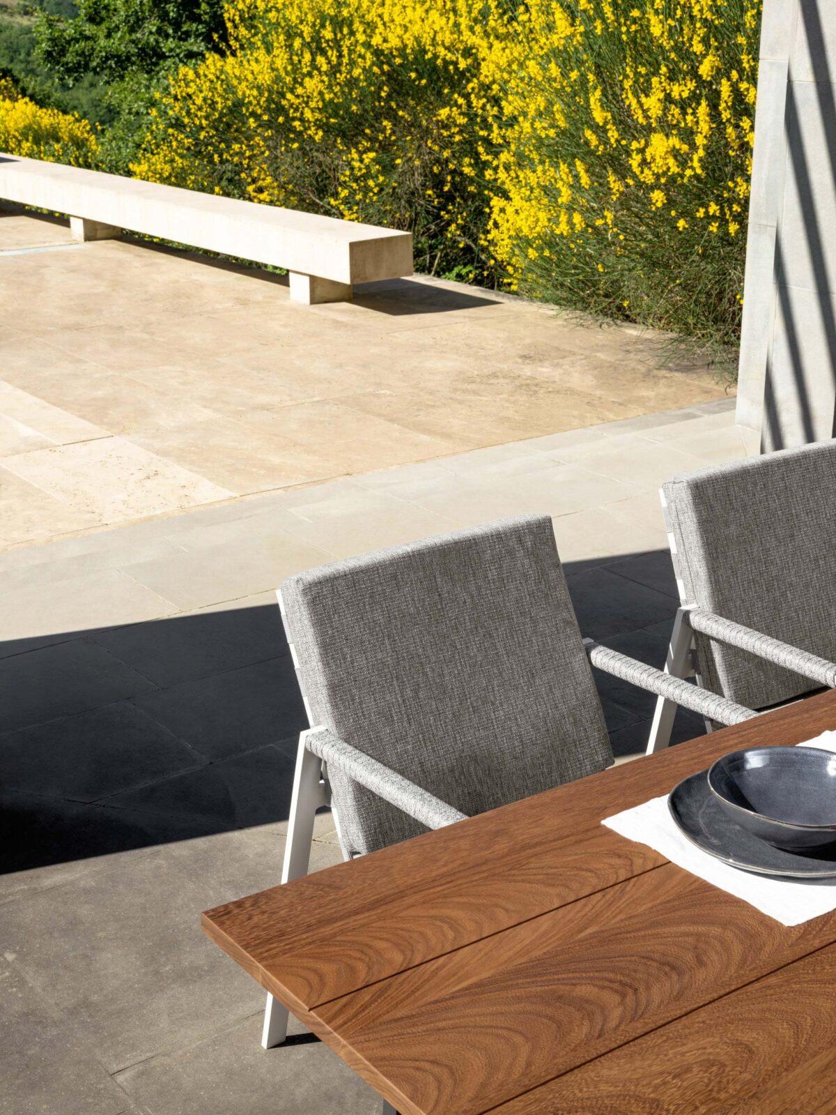Modern Cottage Dining Armchair by Talentispa Italian design in Royal Oak Michigan showroom