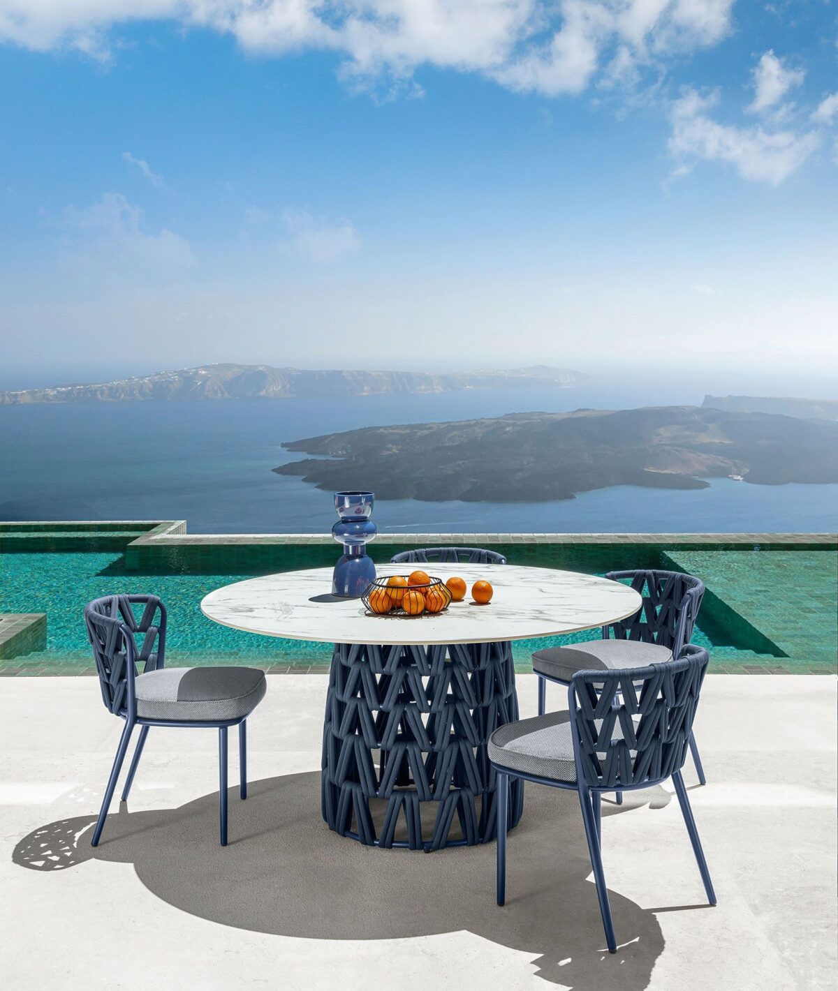 High‑end Swipe Dining Chair by Talentispa luxury Italian seating Birmingham MI showroom