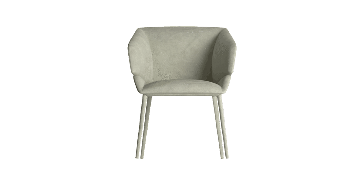 Modern Rose Armchair by Manzoni and Tapinassi for Natuzzi Italia, high-end Italian design for Royal Oak, Michigan.