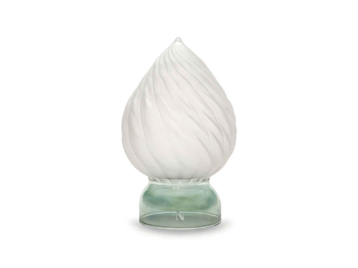 Luxury contemporary Pumo Gili Decorative Object by Natuzzi Italia, high-end Italian ceramic good luck charm for Birmingham, Michigan.