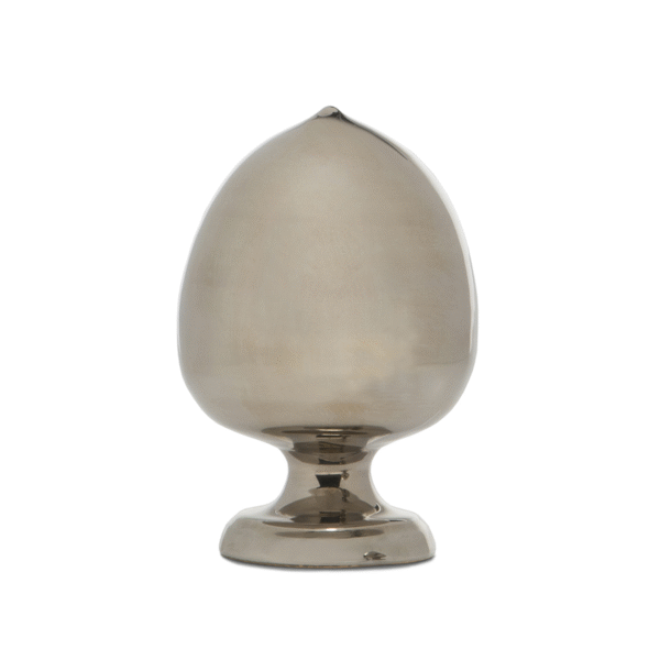 High-end Pumo Decorative Object by Natuzzi Italia, modern Italian ceramic good luck charm for Troy, Michigan.