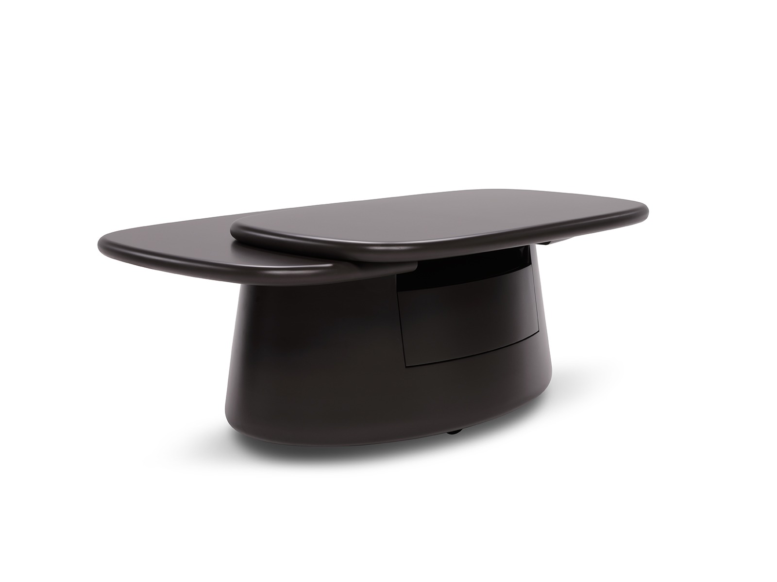 Luxury contemporary Mindful Coffee Table by Marcel Wanders for Natuzzi Italia, high-end Italian living room furniture for Birmingham, Michigan.