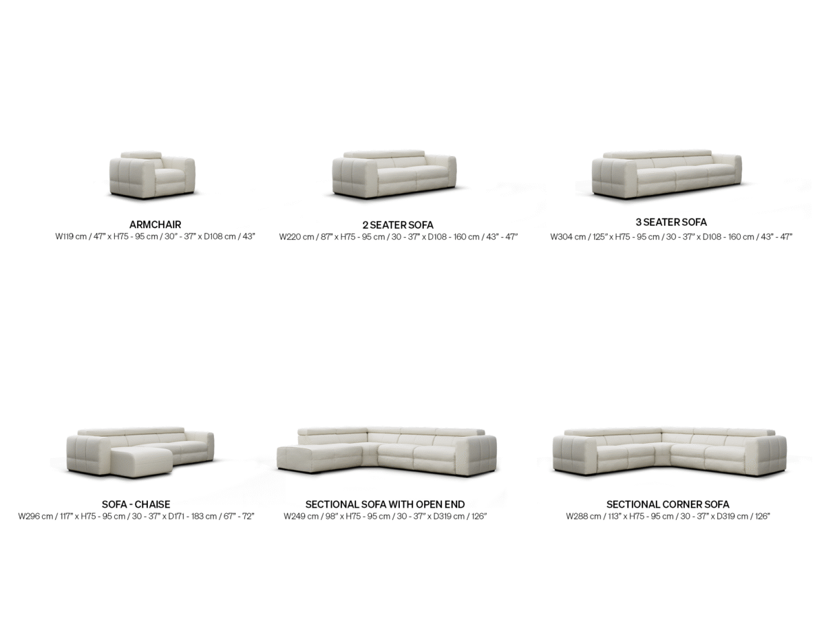 Modern Balance Project by Natuzzi, perfect for a sophisticated, luxury home in Troy, Michigan.
