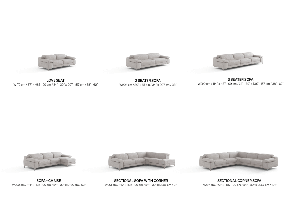 Modern Duca Project by Natuzzi, perfect for a sophisticated, luxury home in Royal Oak, Michigan.