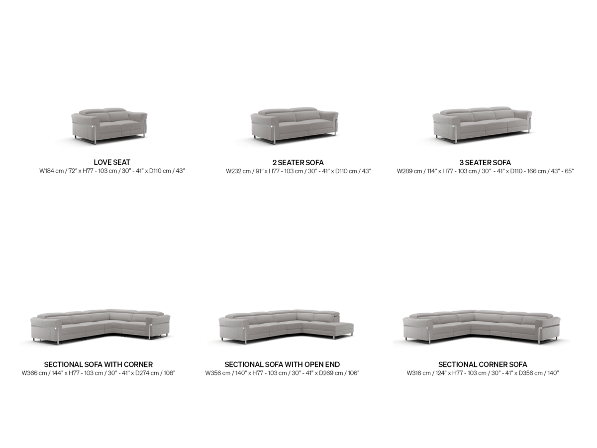 Luxury contemporary Fidelio Project by Natuzzi, perfect for a sophisticated home in Birmingham, Michigan.