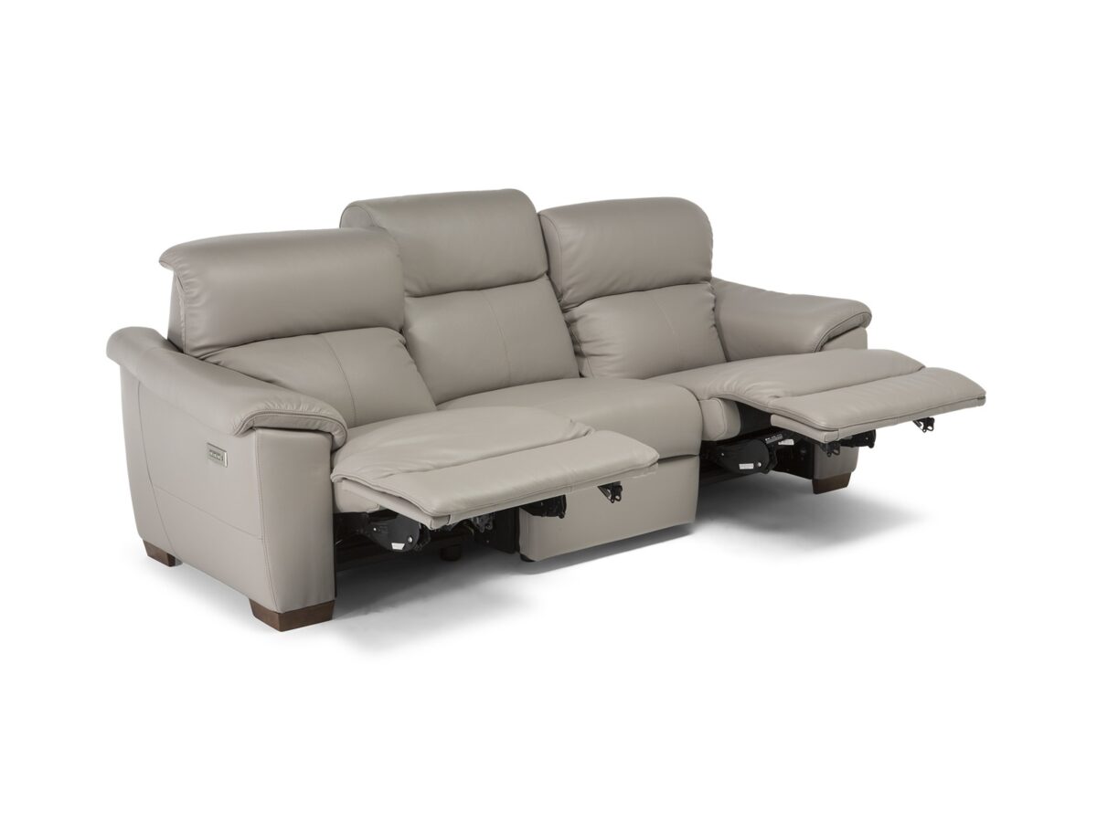 Luxury contemporary Potenza sectional by Natuzzi, designer seating for Royal Oak, Michigan.