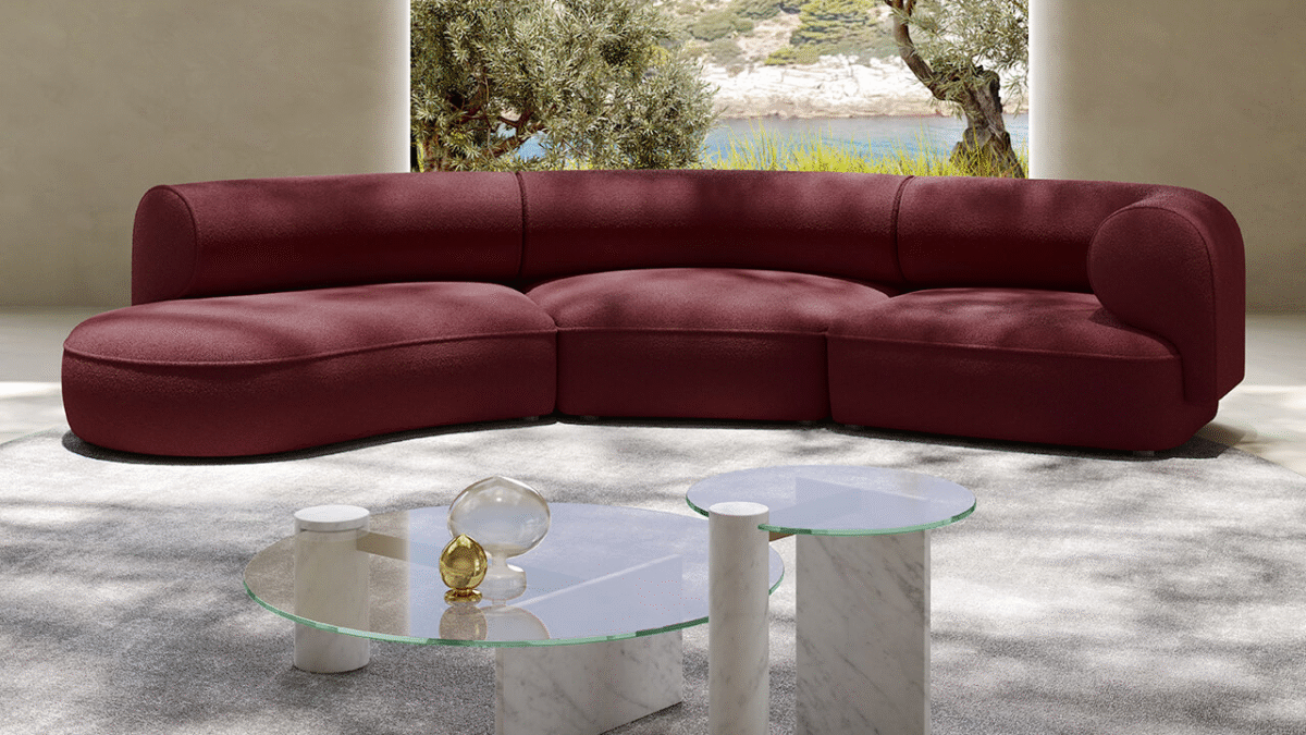Modern Melody Project by Natuzzi, high-end Italian furniture for Troy, Michigan.