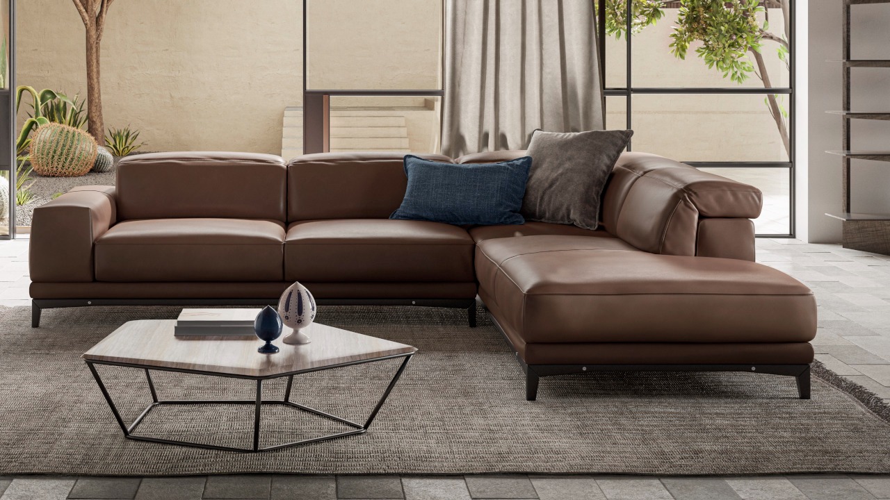 Discover the Natuzzi Bourgeois sofa, a modular design with a classic yet contemporary flair. This high-end Italian sofa offers luxury for Royal Oak homes.
