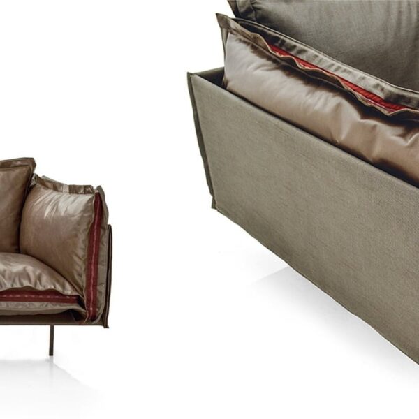 Luxury modern modular couch, Auto-Reverse by Arketipo, Troy, Michigan.