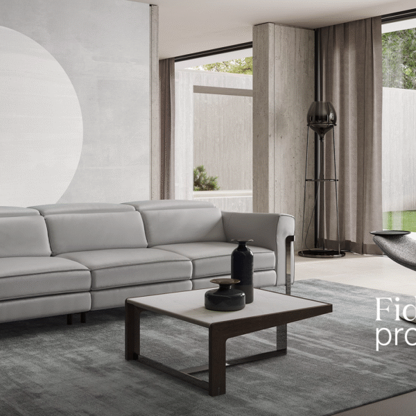 Luxury contemporary Fidelio Project by Natuzzi, perfect for a sophisticated home in Birmingham, Michigan.