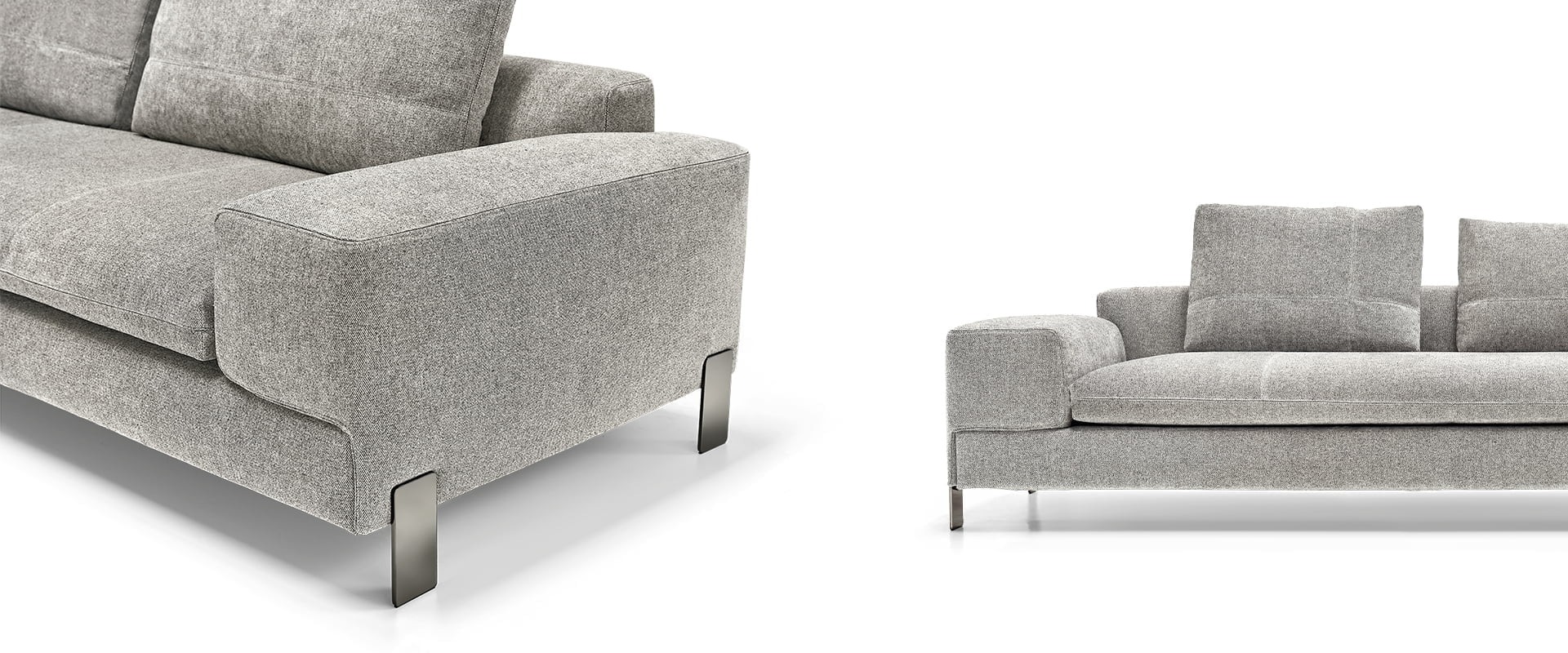 Modern luxury sofa, Brown Sugar by Arketipo, Royal Oak, Michigan.