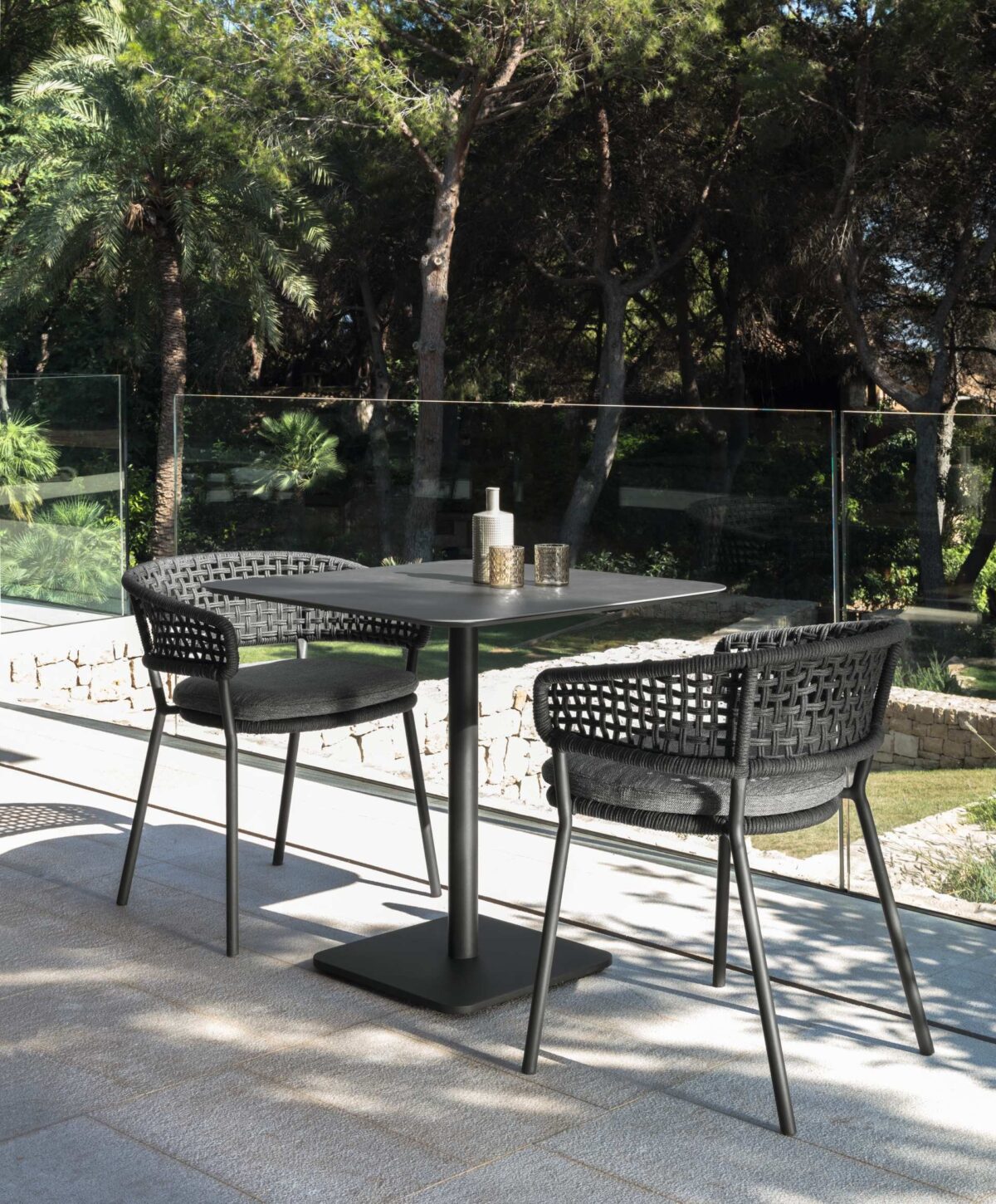 Modern Moon//Alu Stool by Talentispa Italian aluminum design in Royal Oak Michigan showroom