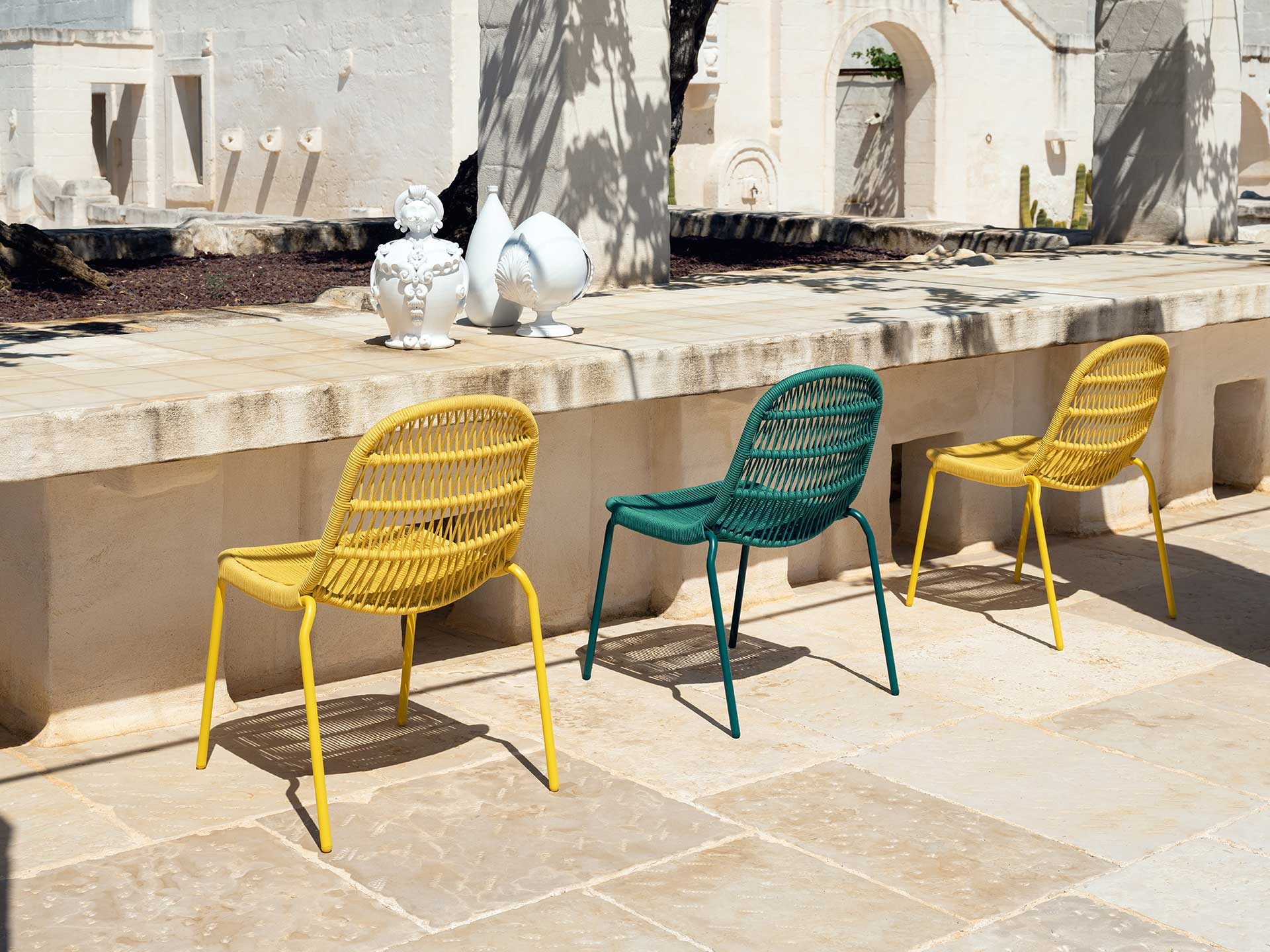 Modern Panama Dining Chair by Talentispa Italian design in Royal Oak Michigan showroom