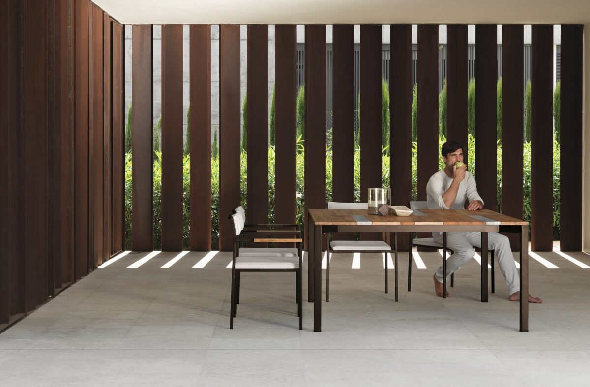 High-end Casilda Dining Table 260×100 by Talenti ideal for stylish outdoor entertaining in Birmingham, Michigan