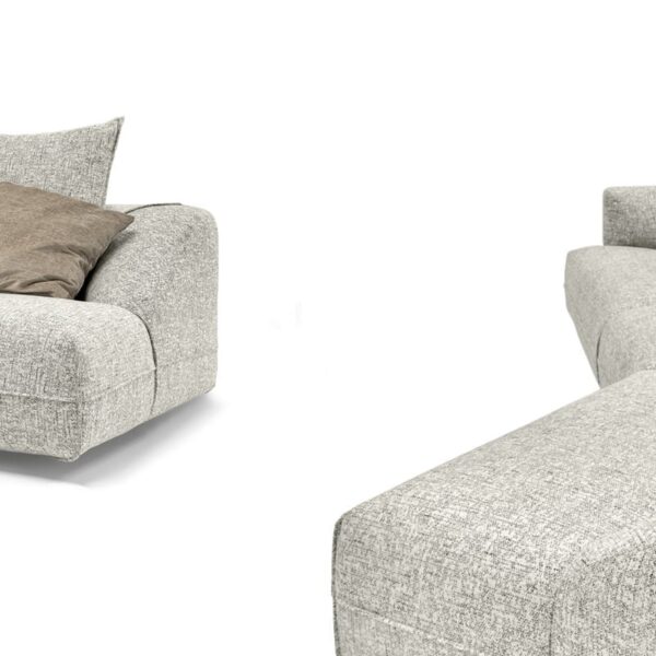 Starman sofa by Arketipo with bold design and deep, luxurious seating