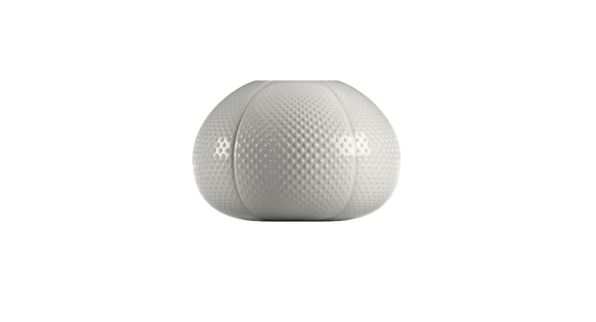 Modern Urchin Vases by Marcel Wanders for Natuzzi Italia, high-end Italian decorative accessories for Royal Oak, Michigan.