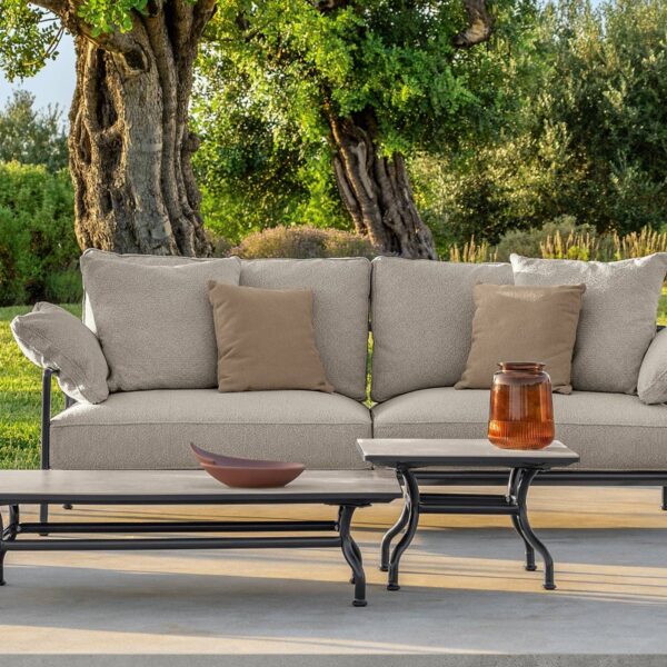 Modern Capri Sofa 3‑seater by Talentispa Italian design in Royal Oak Michigan showroom