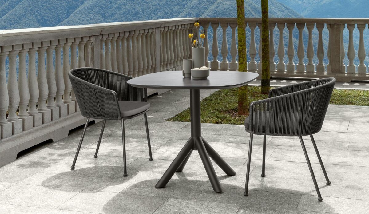 Modern Coral Dining Chair by Talentispa Italian design in Royal Oak Michigan showroom