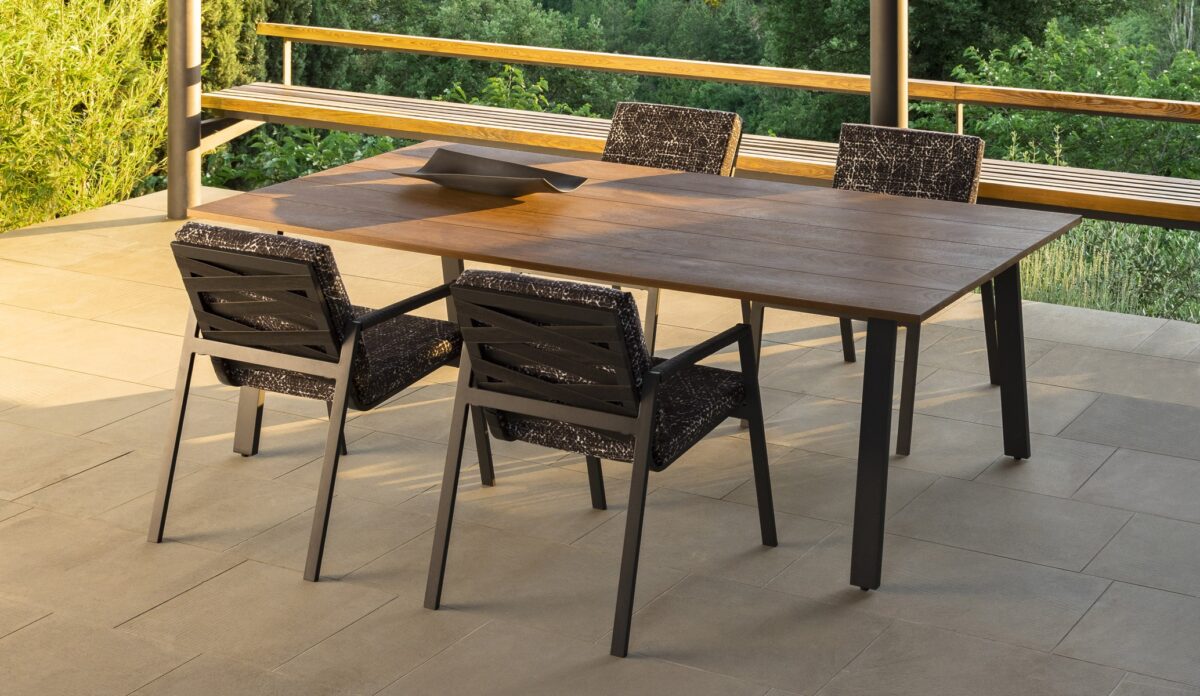Modern Cottage Dining Armchair by Talentispa Italian design in Royal Oak Michigan showroom
