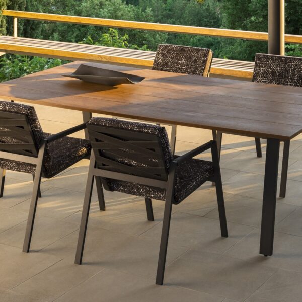 Modern Cottage Dining Armchair by Talentispa Italian design in Royal Oak Michigan showroom