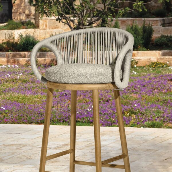 Modern Karen Stool by Talentispa Italian design in Royal Oak Michigan showroom