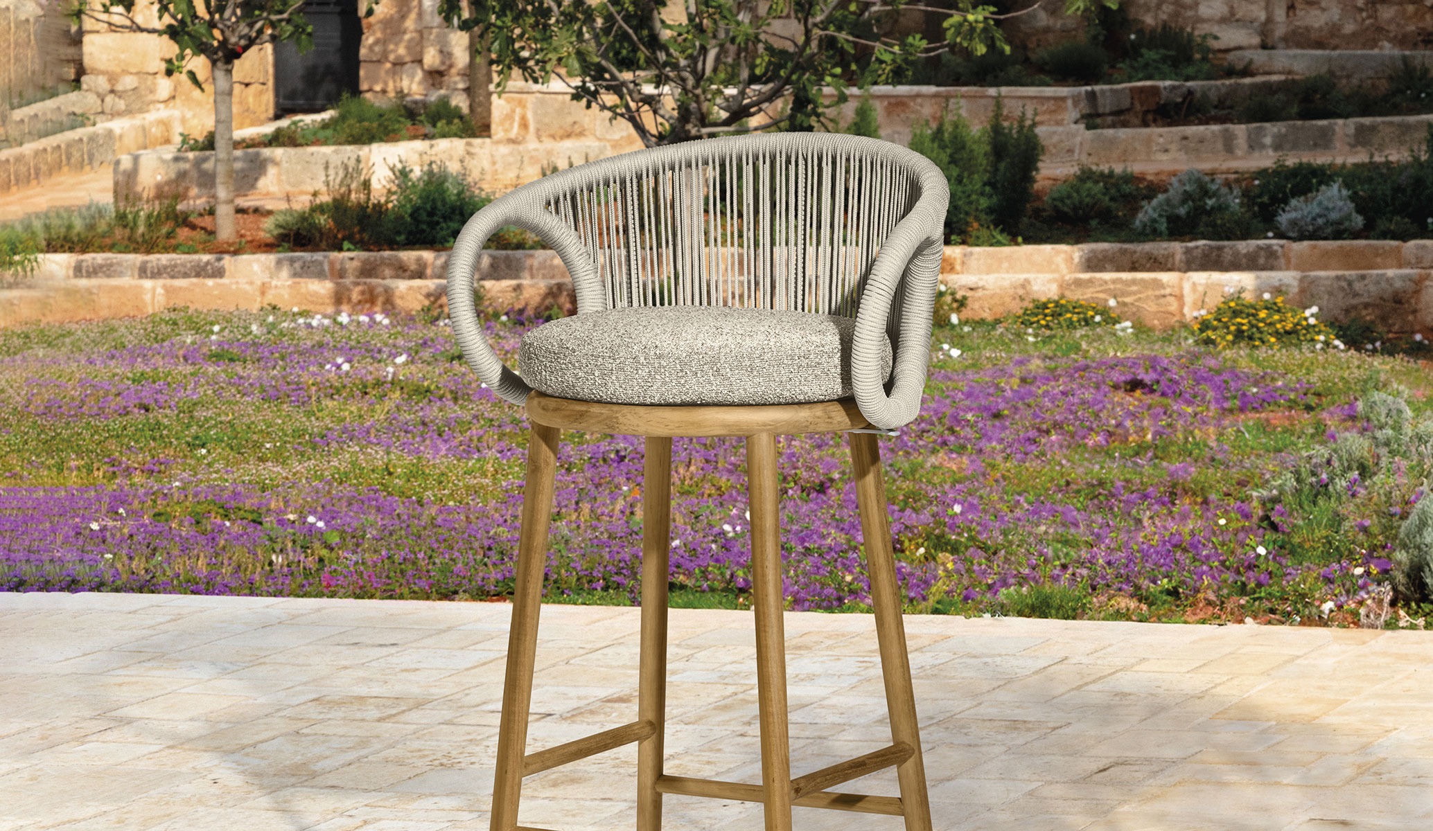 Modern Karen Stool by Talentispa Italian design in Royal Oak Michigan showroom