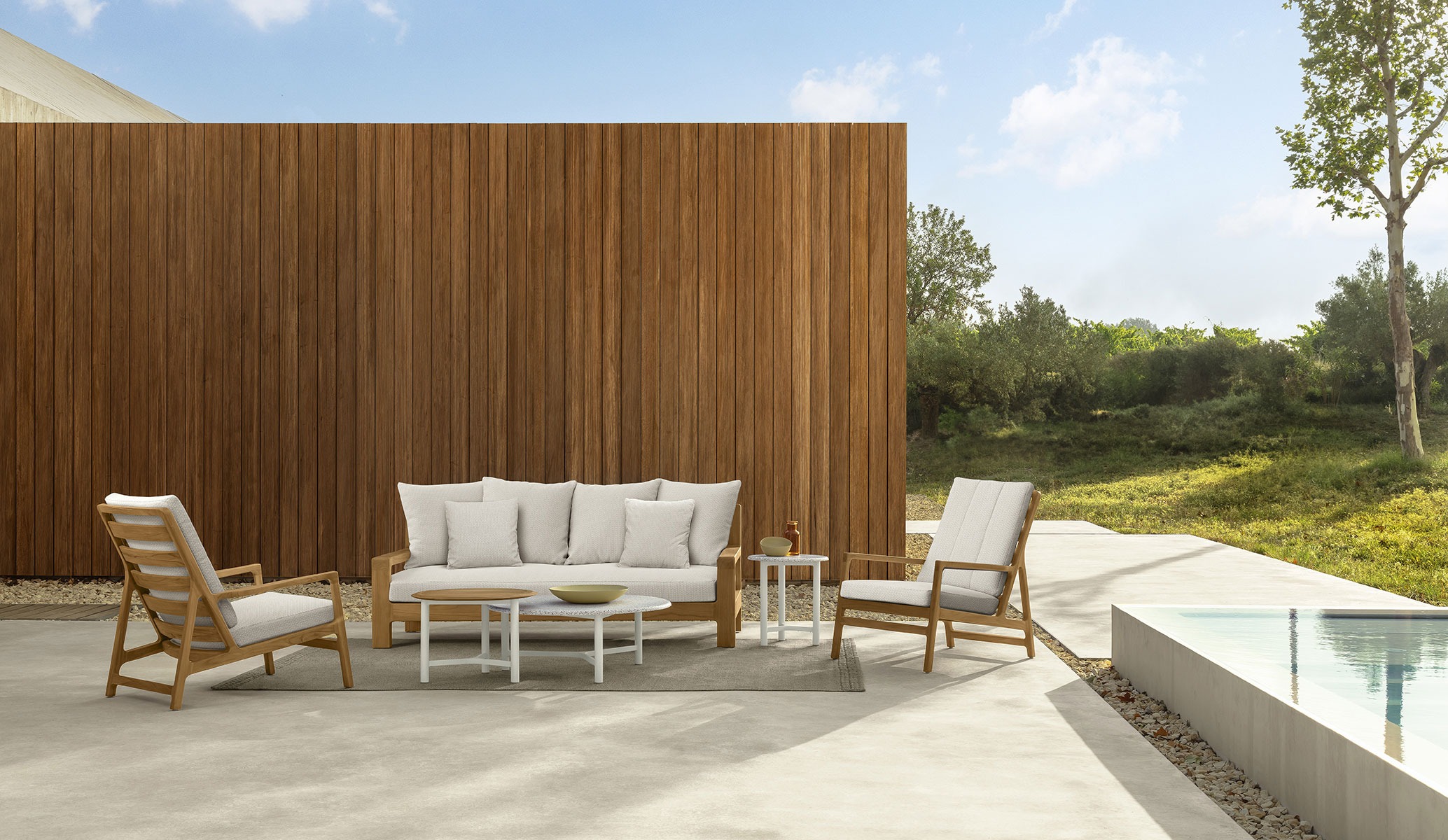 Modern Oliver Sofa 3‑seats by Talentispa Italian leather in Royal Oak Michigan living room