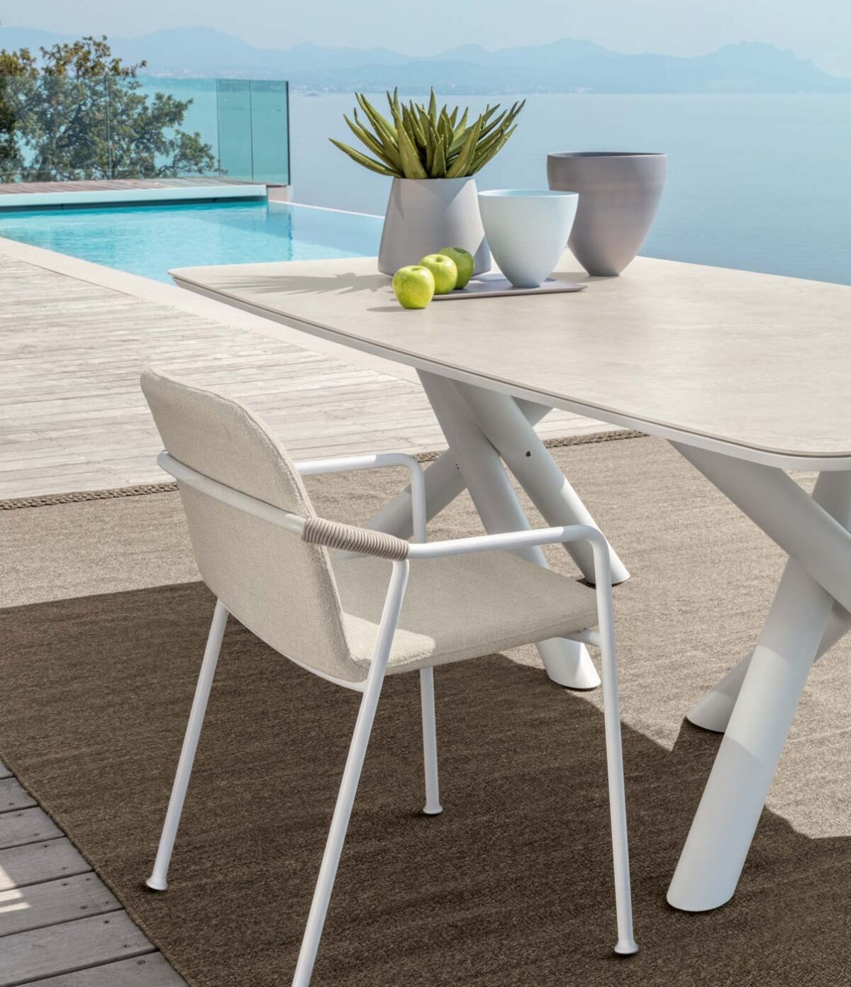 Contemporary Coral Bar Stool by Talentispa sleek Italian stool at Birmingham Michigan bar