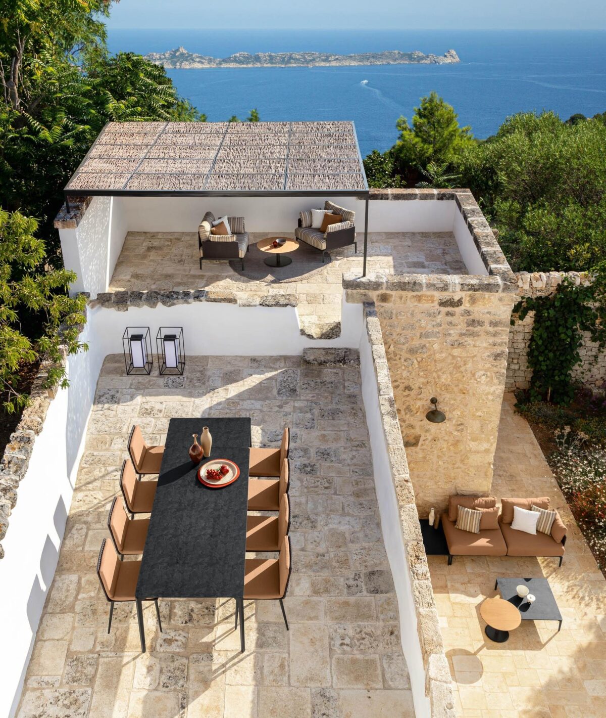 Talenti Leaf Chair offering breathable design and refined comfort for modern exterior spaces