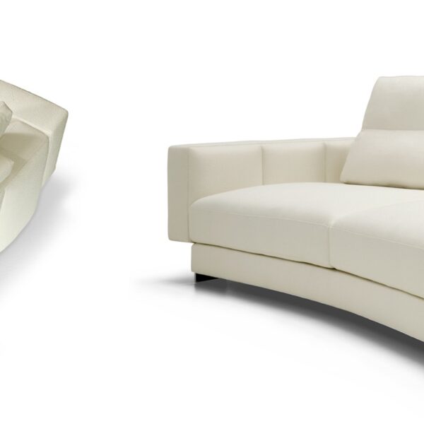 “Milky Way sofa by Arketipo with modular rounded design at Royal Oak showroom”