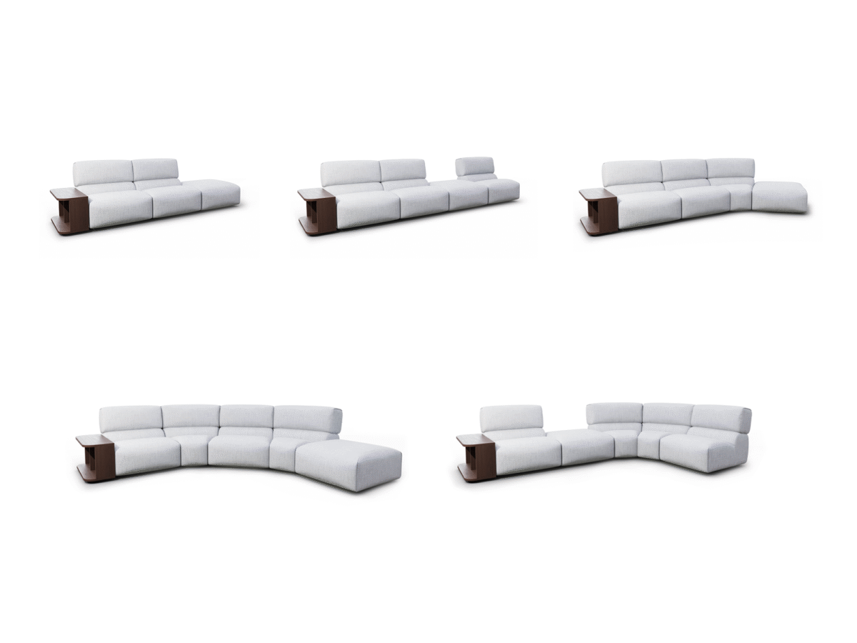 Luxury contemporary Momento Project by Natuzzi, perfect for a sophisticated home in Troy, Michigan.