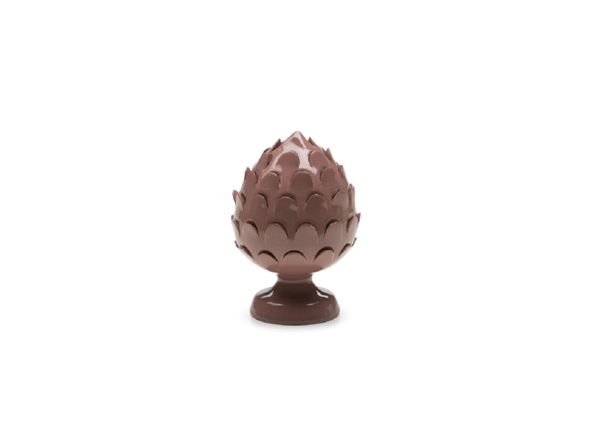 High-end Pumo Decorative Object by Natuzzi Italia, modern Italian ceramic good luck charm for Troy, Michigan.