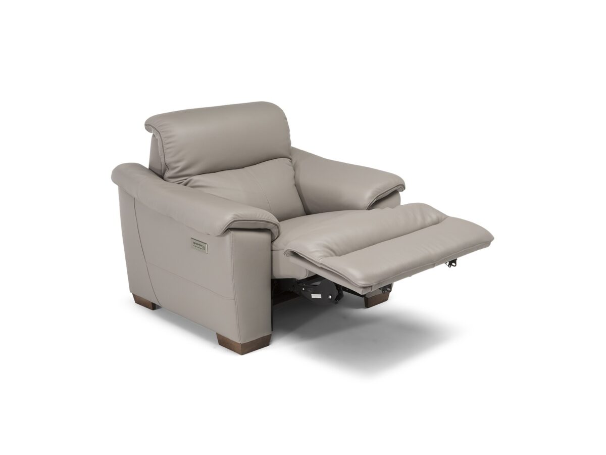 Luxury contemporary Potenza sectional by Natuzzi, designer seating for Royal Oak, Michigan.