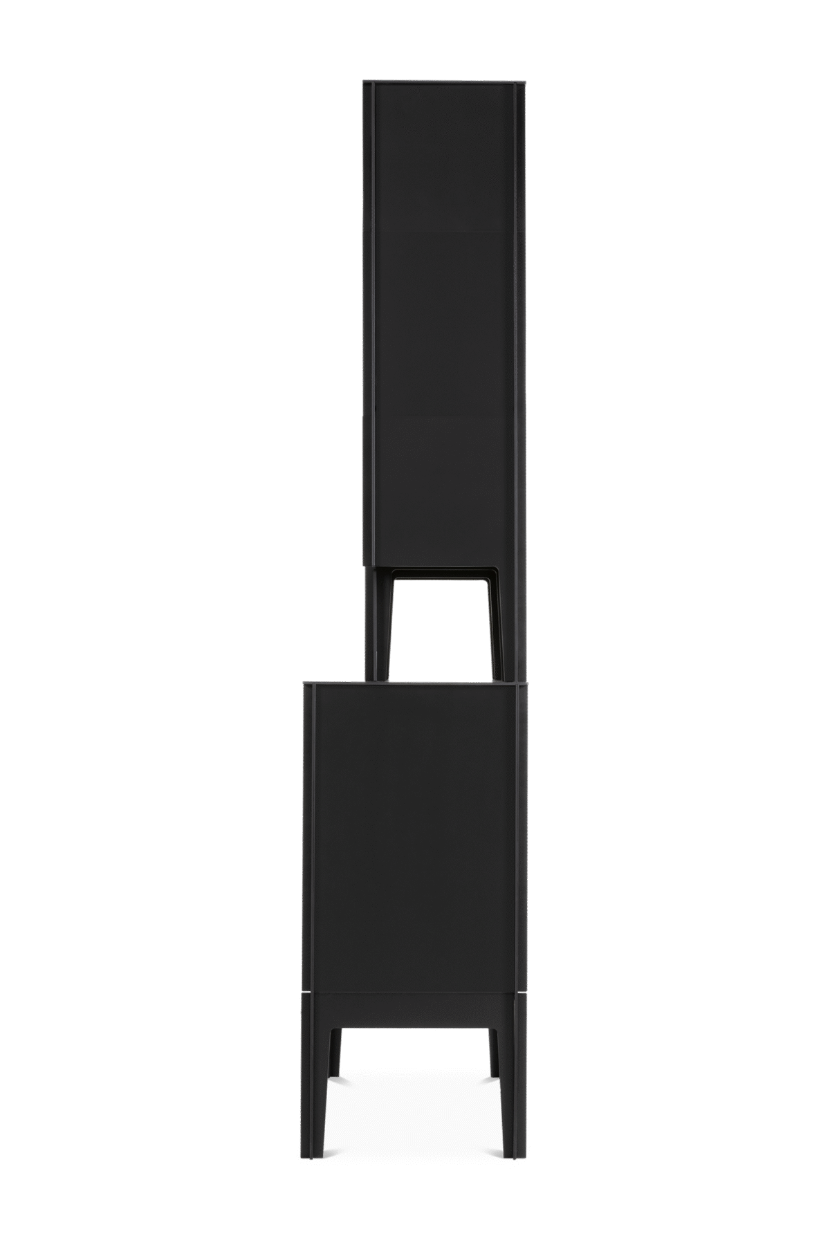 Moooi No Screw No Glue wooden cabinet in open‑plan space