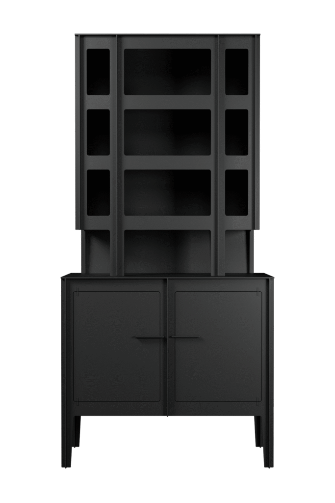 No Screw No Glue cabinet by Moooi in modern living room