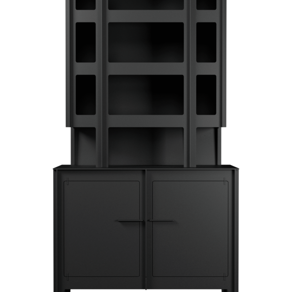 No Screw No Glue cabinet by Moooi in modern living room